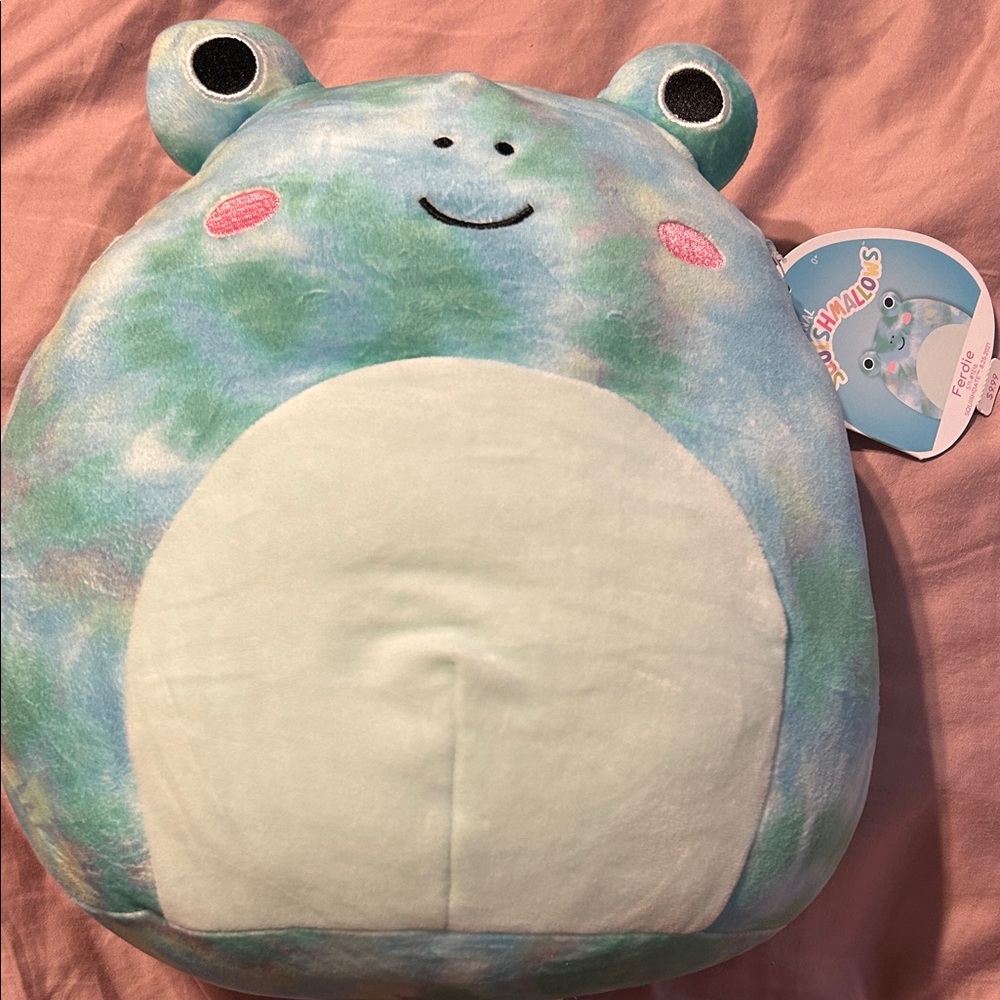 Squishmallows 12” Ferdie Frog Plush